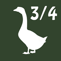 3/4 Gans für 3 Personen